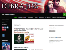 Tablet Screenshot of debrajess.com